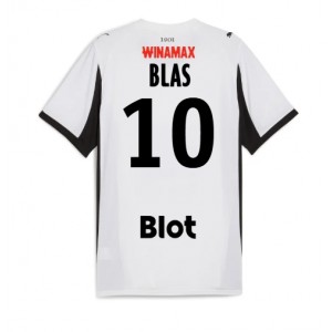 Stade Rennais Ludovic Blas #10 Jalkapallovaatteet Vieraspaita 2025-26 Lyhythihainen